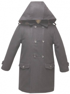 Boys Single Breasted Coat